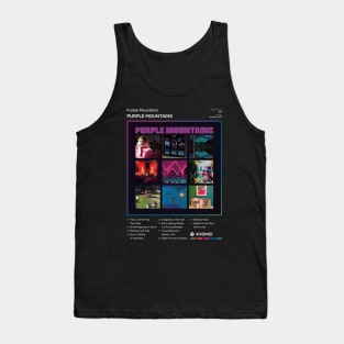 Purple Mountains - Purple Mountains Tracklist Album Tank Top